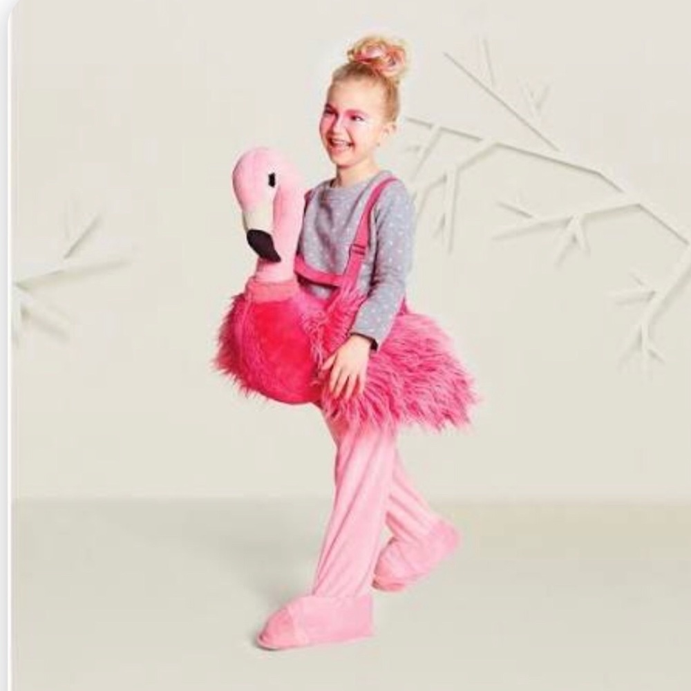NWOT Flamingo toddler costume